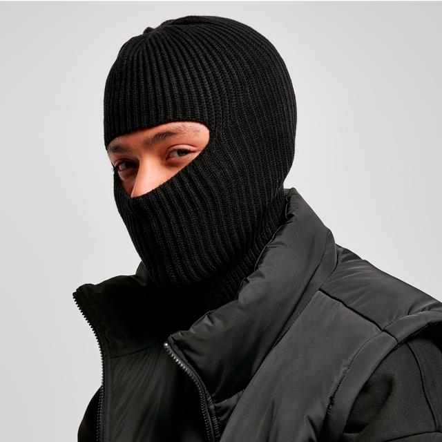 Urban Classics Knitted Balaclava black - Shop-Tetuan