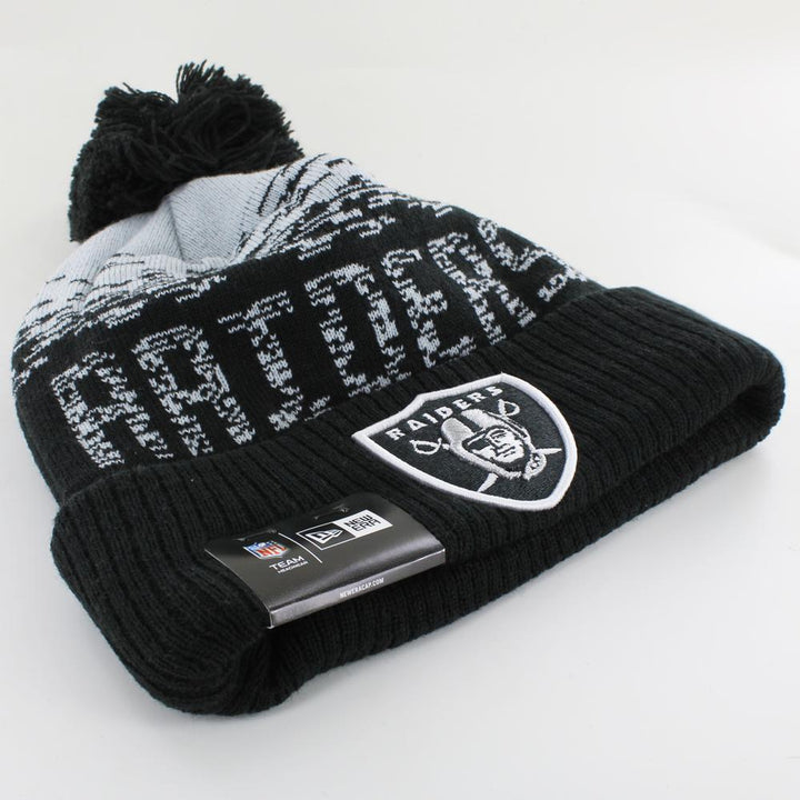 New Era NFL Sport Knit Cuff O Raiders black - Shop-Tetuan