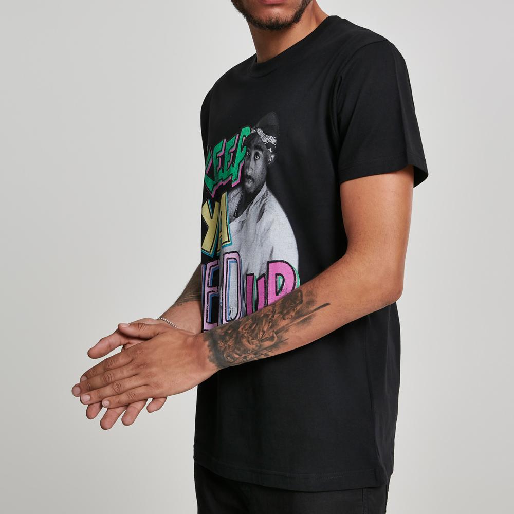 Mister TuPac Keep Ya Head Up tee black - Shop-Tetuan