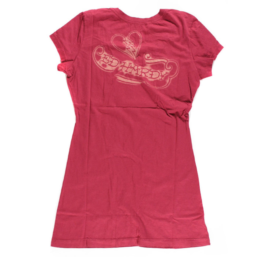 Ed Hardy Lotus & Cloud w tunic berry - Shop-Tetuan