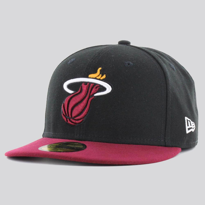 New Era NBA Basic cap M Heat black - Shop-Tetuan