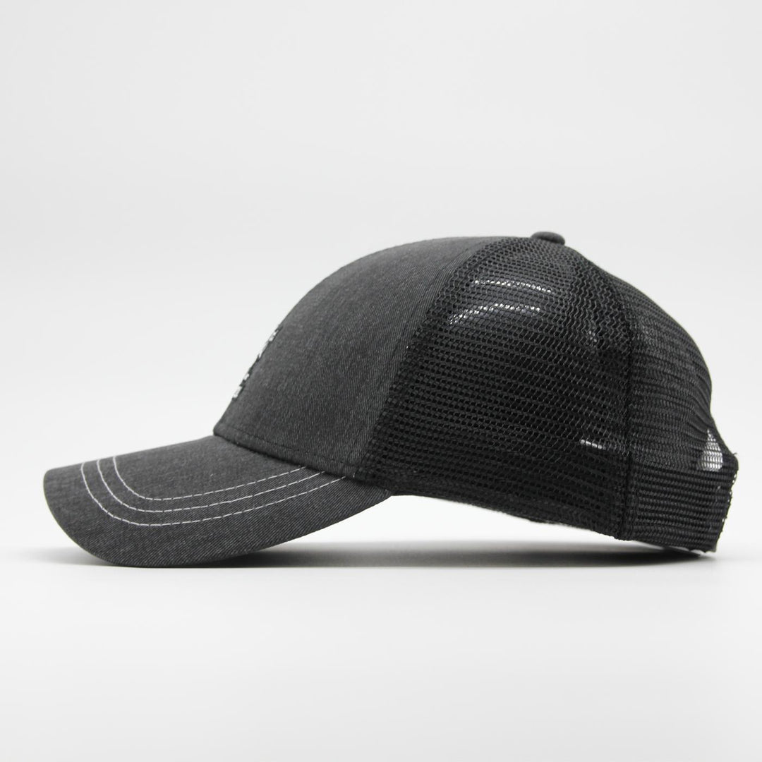 Kangol Distressed Cotton Mesh BB black - Shop-Tetuan