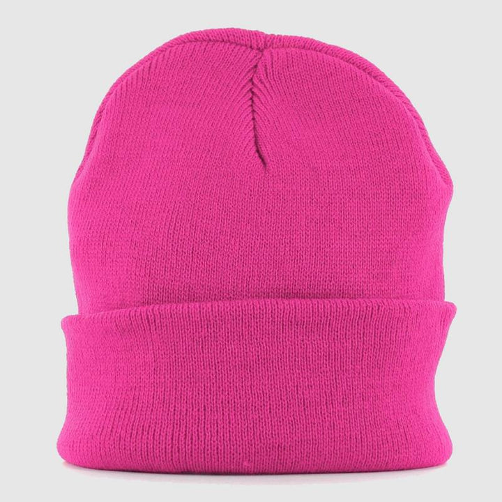 MSTDRS Beanie Basic Flap magenta - Shop-Tetuan