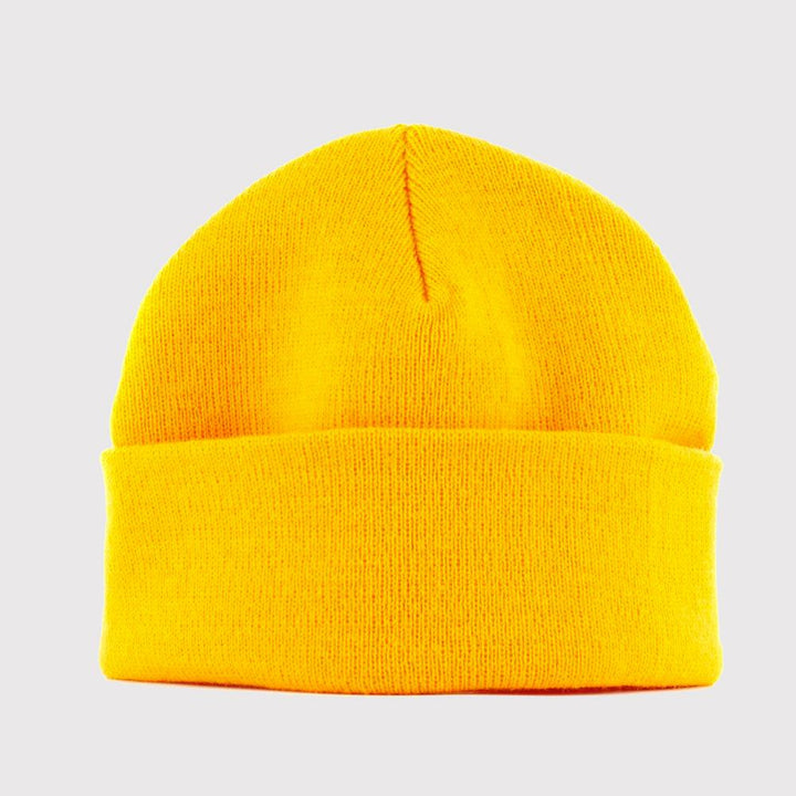 Yupoong heavyweight beanie gold - Shop-Tetuan