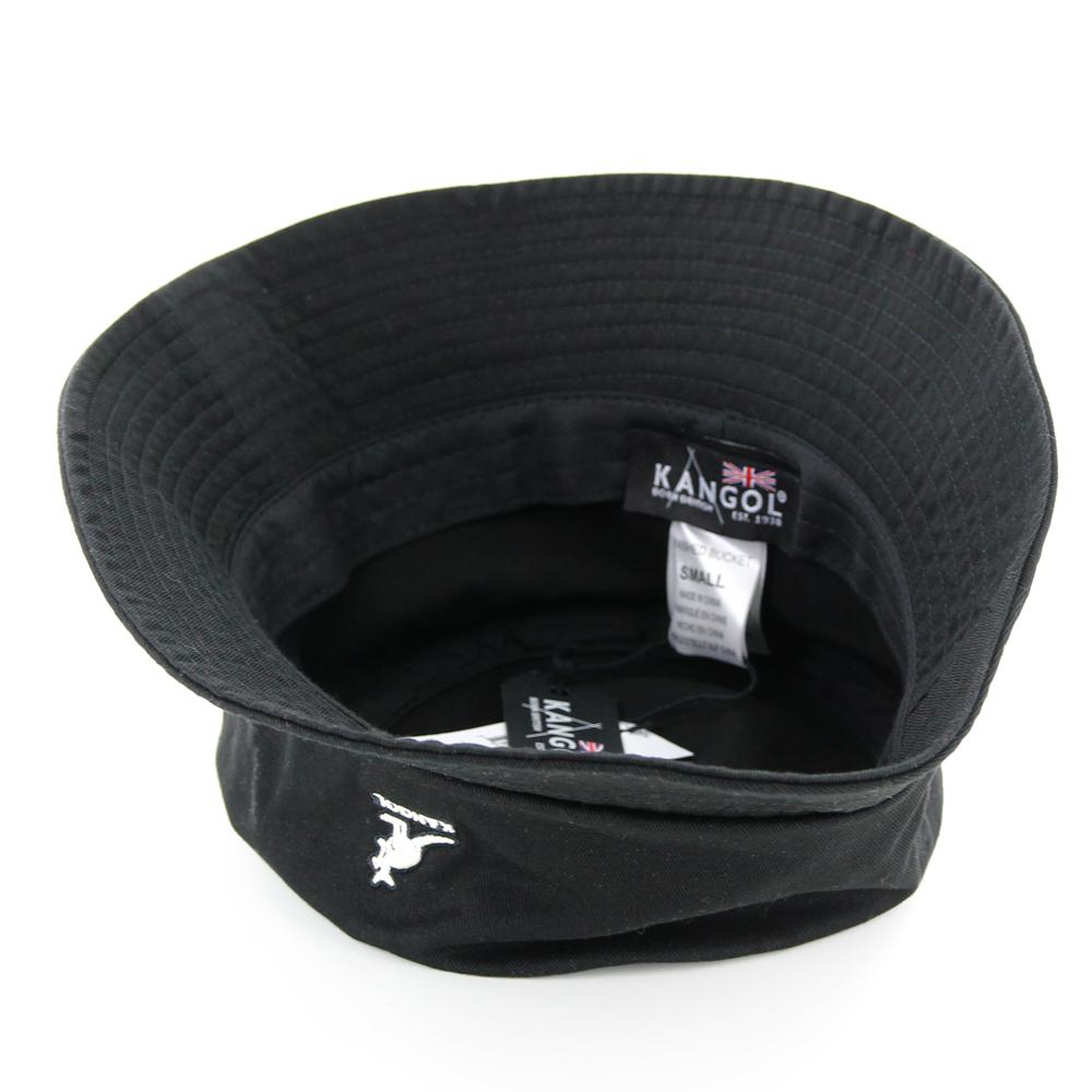 Kangol Washed Bucket black - Shop-Tetuan