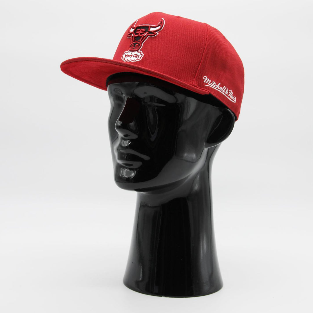 Mitchell & Ness NBA Velour Under fitted C Bulls red - Shop-Tetuan