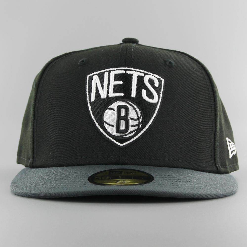 New Era NBA Team Basic B Nets black/charcoal - Shop-Tetuan