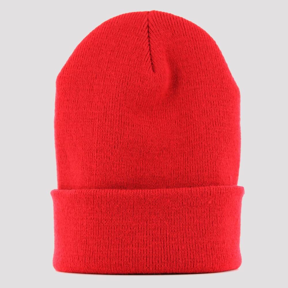 Yupoong heavyweight long beanie red - Shop-Tetuan