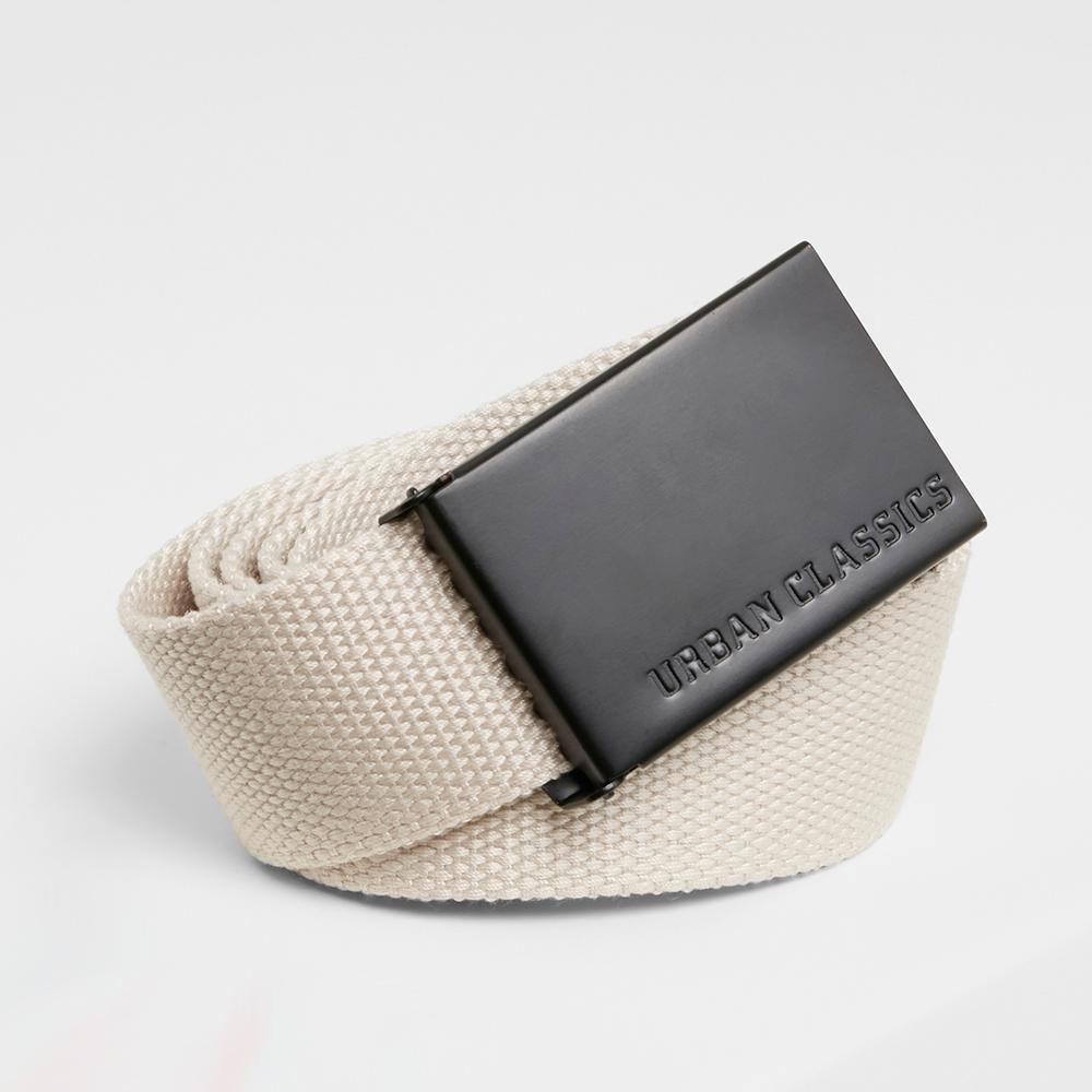 Urban Classics Canvas Belts sand/black - Shop-Tetuan