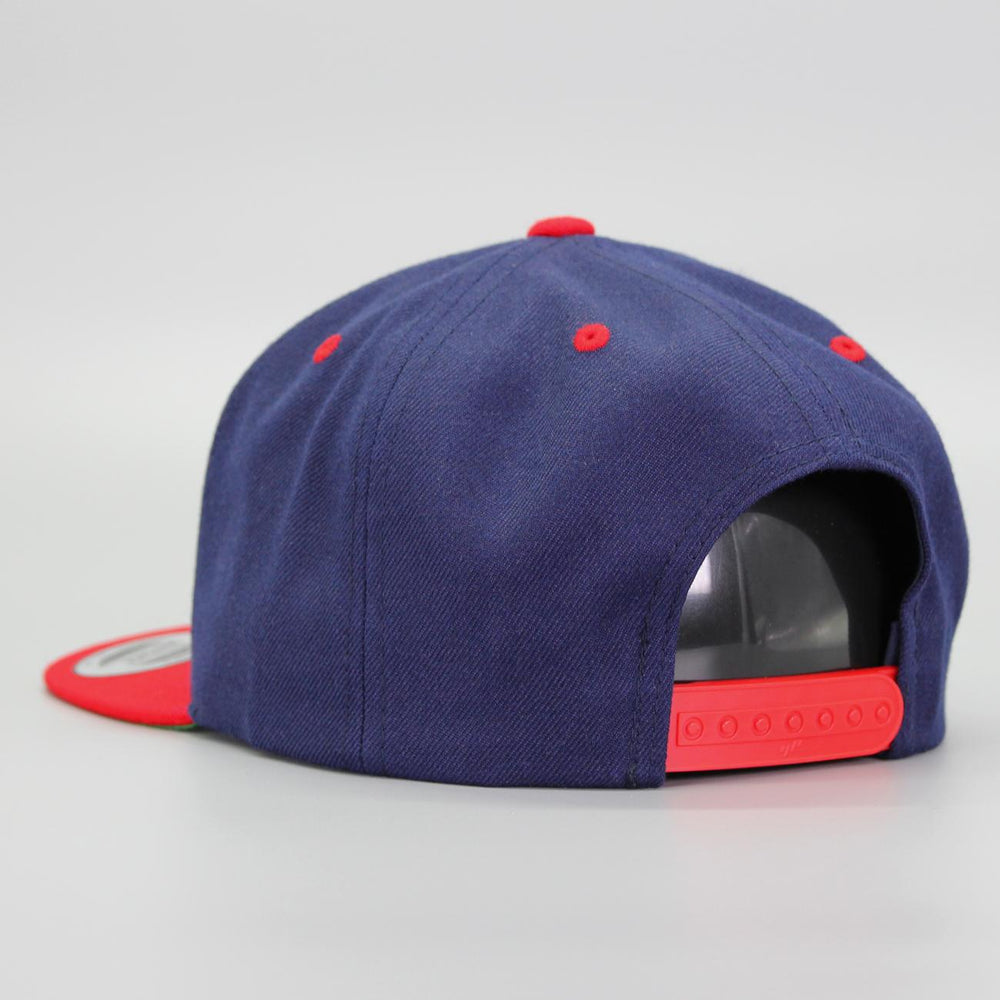 The Classics Yupoong 2-Tone snapback navy/red - Shop-Tetuan