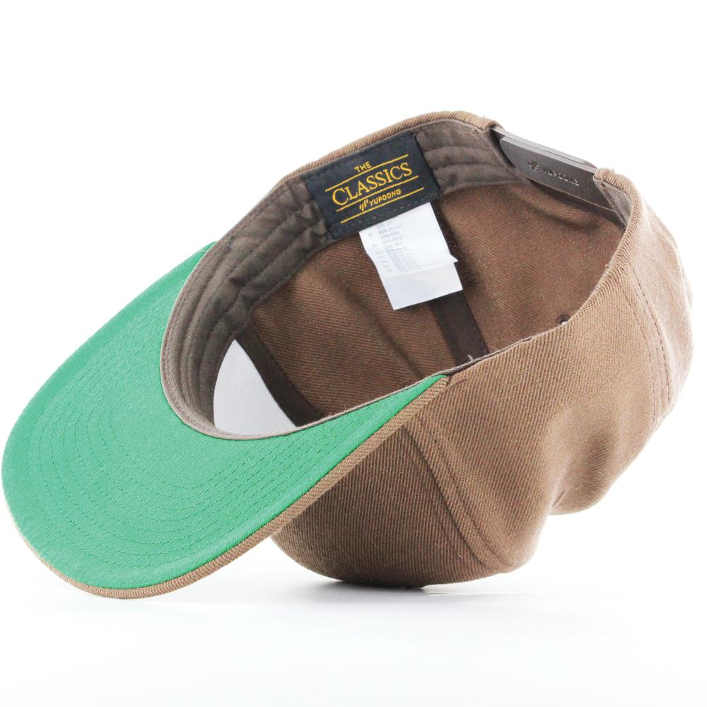 The Classics Yupoong snapback tan - Shop-Tetuan