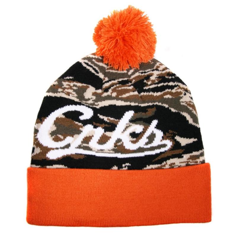 Crooks & Castles Cellegiate beanie tiger camo - Shop-Tetuan