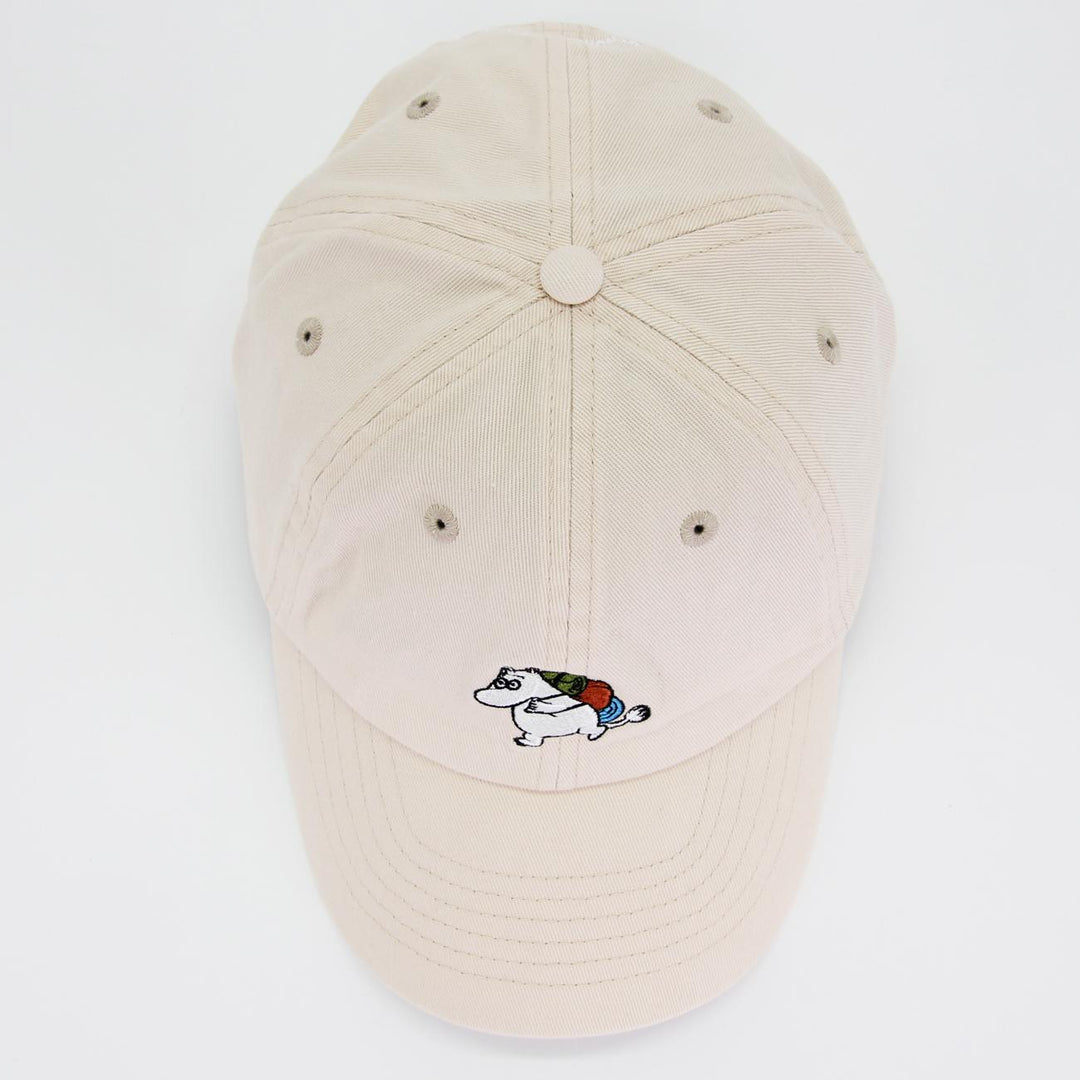 Moomin Muumipeikko Seikkailee dad cap beige - Shop-Tetuan