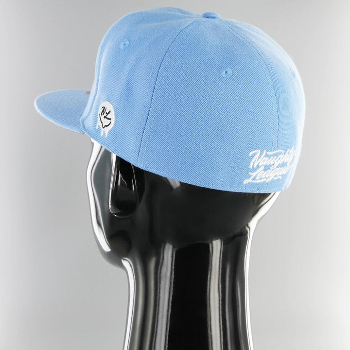 Naughty League Boston Beaver Hunters Fitted baby blue - Shop-Tetuan