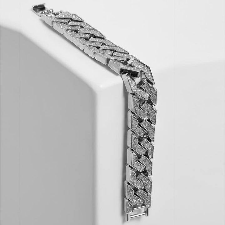 Urban Classics Glitter Bracelet silver - Shop-Tetuan