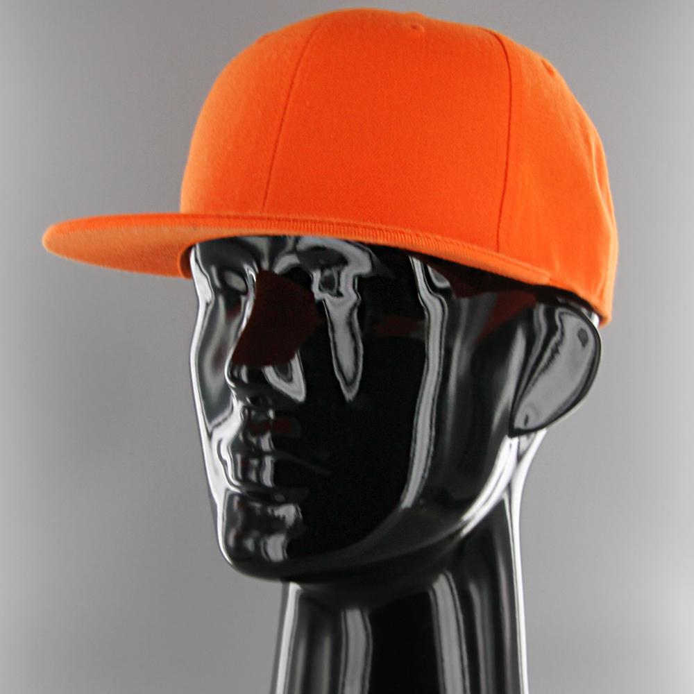 KB Ethos Plain Fitted cap orange - Shop-Tetuan