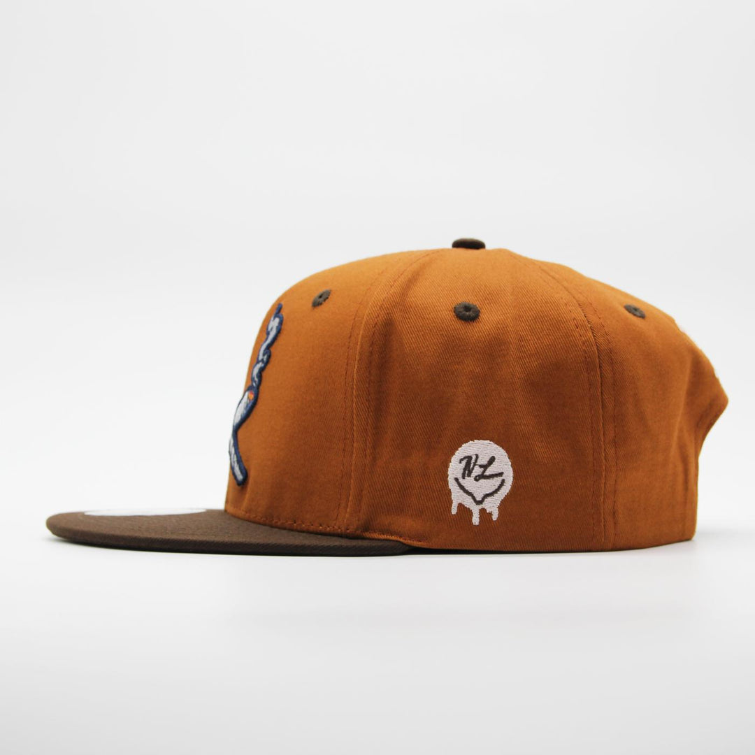 Naughty League Los Angeles Dope Heads Joint snapback beige/brown - Shop-Tetuan