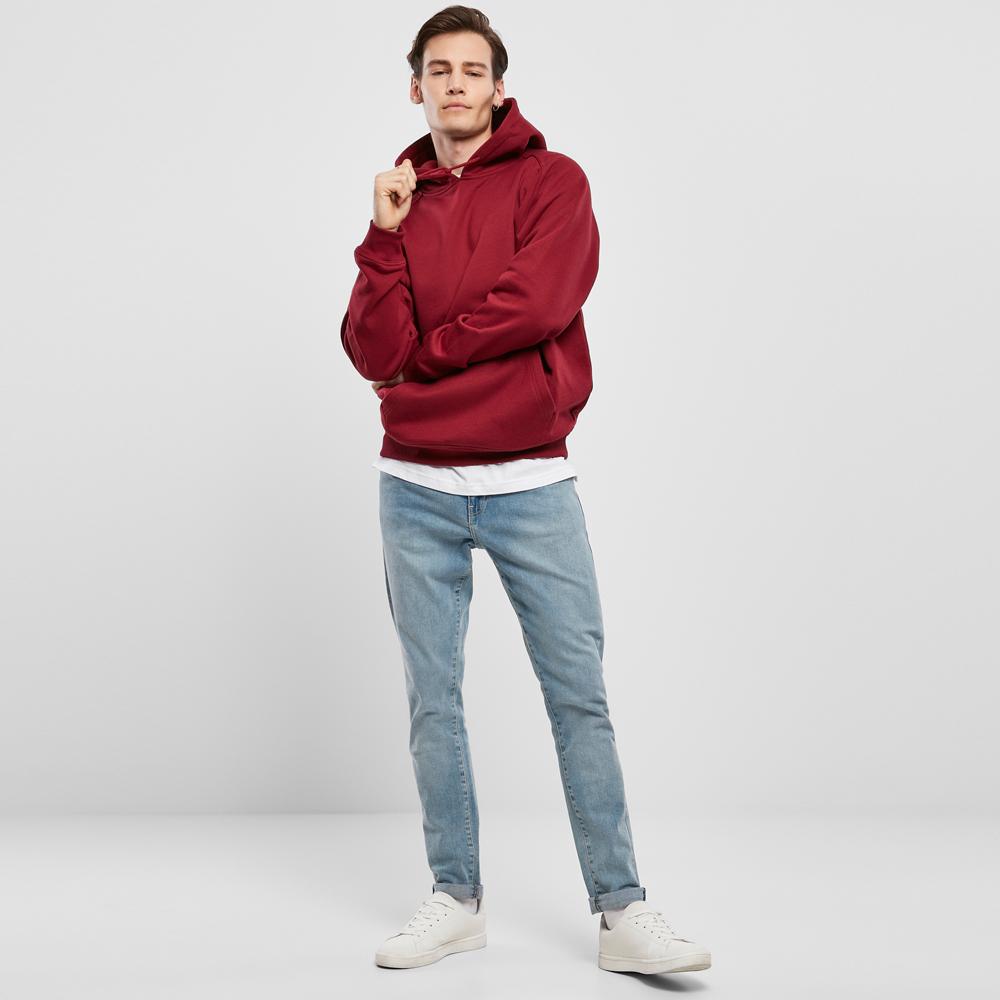 Urban Classics blank hoody burgundy - Shop-Tetuan