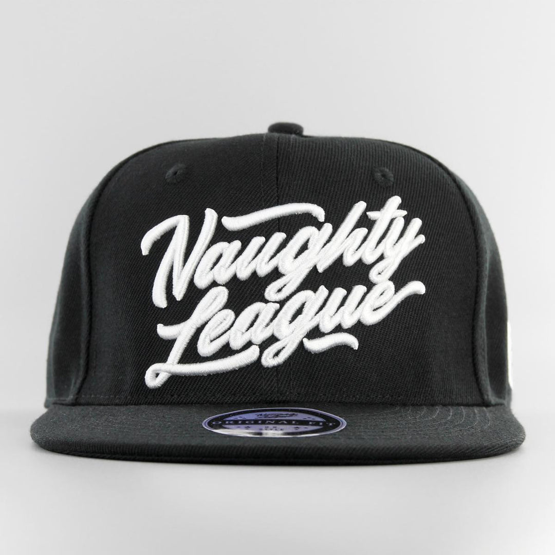 Naughty League Branded fitted black/white - Shop-Tetuan