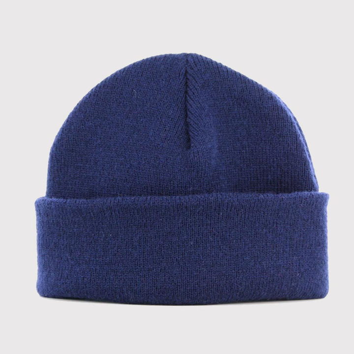 Yupoong heavyweight beanie navy - Shop-Tetuan