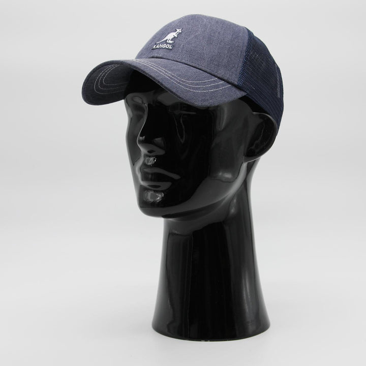 Kangol Distressed Cotton Mesh BB navy - Shop-Tetuan