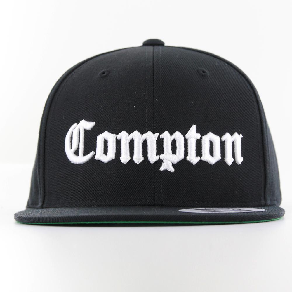 The Classics Yupoong Compton snapback black - Shop-Tetuan