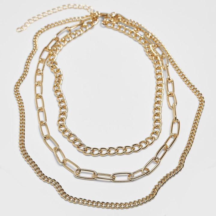 Urban Classics Layering Chain Necklace gold - Shop-Tetuan