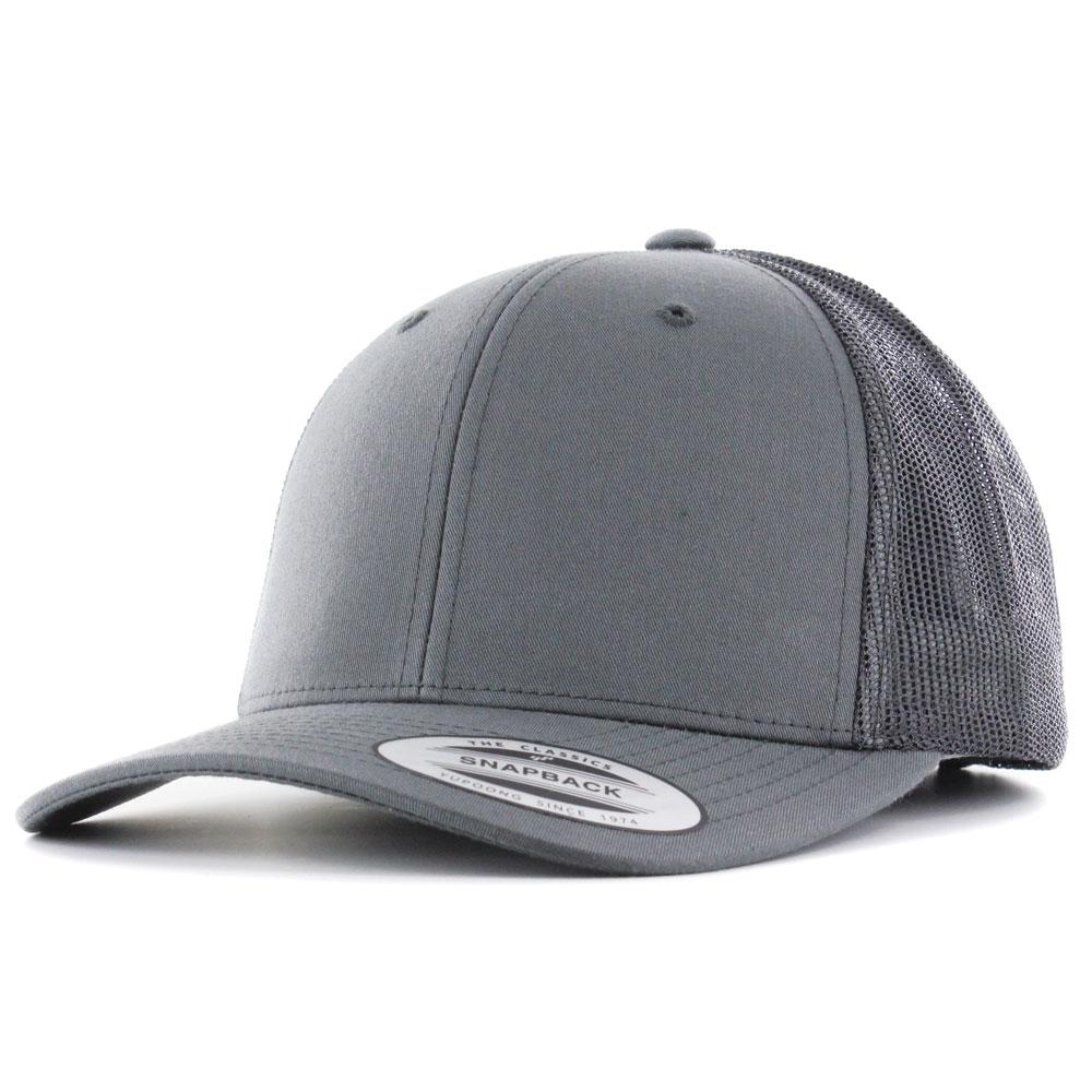 The Classics Yupoong Retro trucker cap darkgrey - Shop-Tetuan