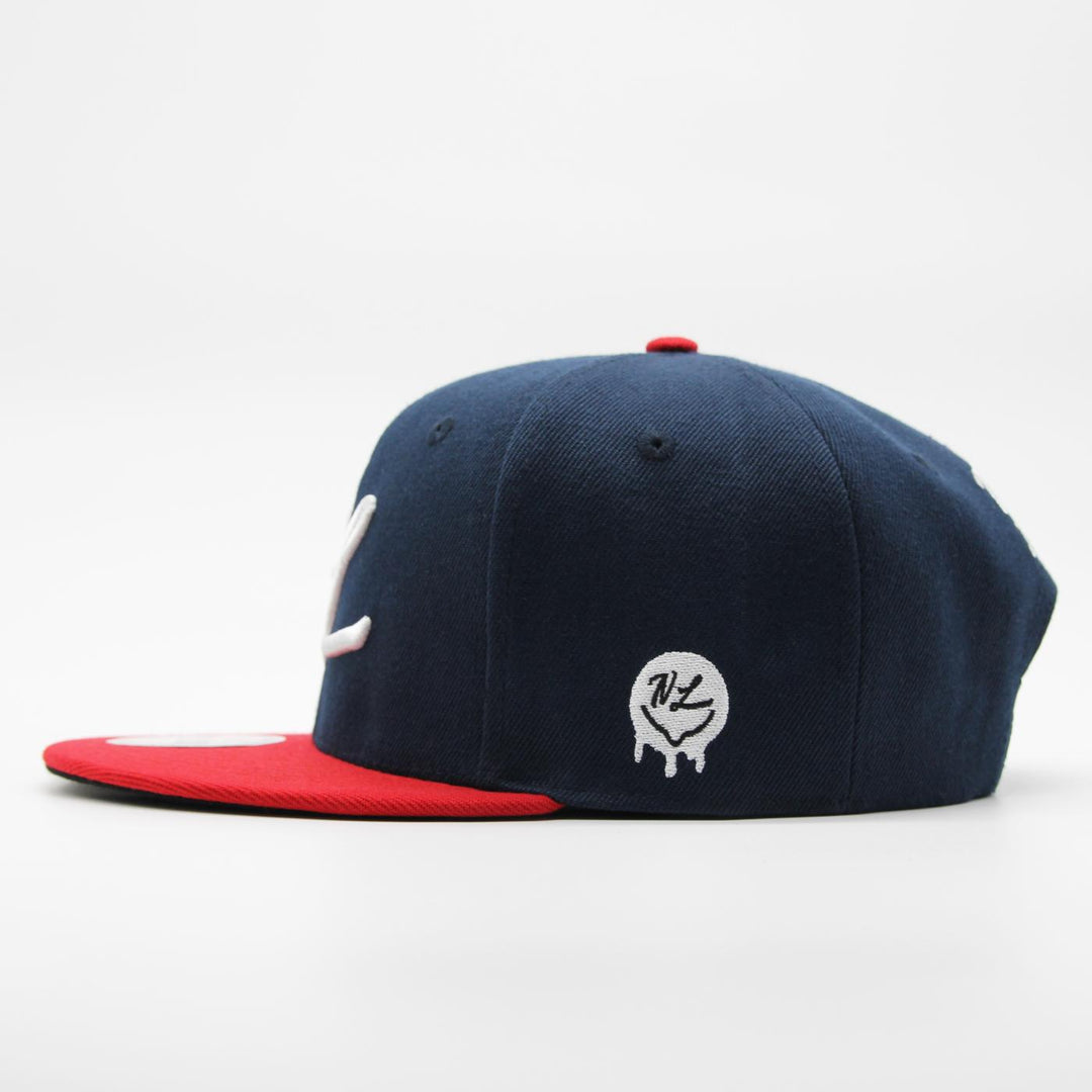 Naughty League Icon Basic Snapback navy/red/white - Shop-Tetuan