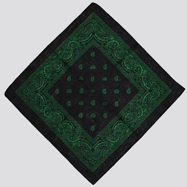 Bandana black/green - Shop-Tetuan