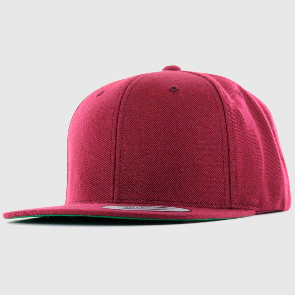 The Classics Yupoong snapback maroon - Shop-Tetuan