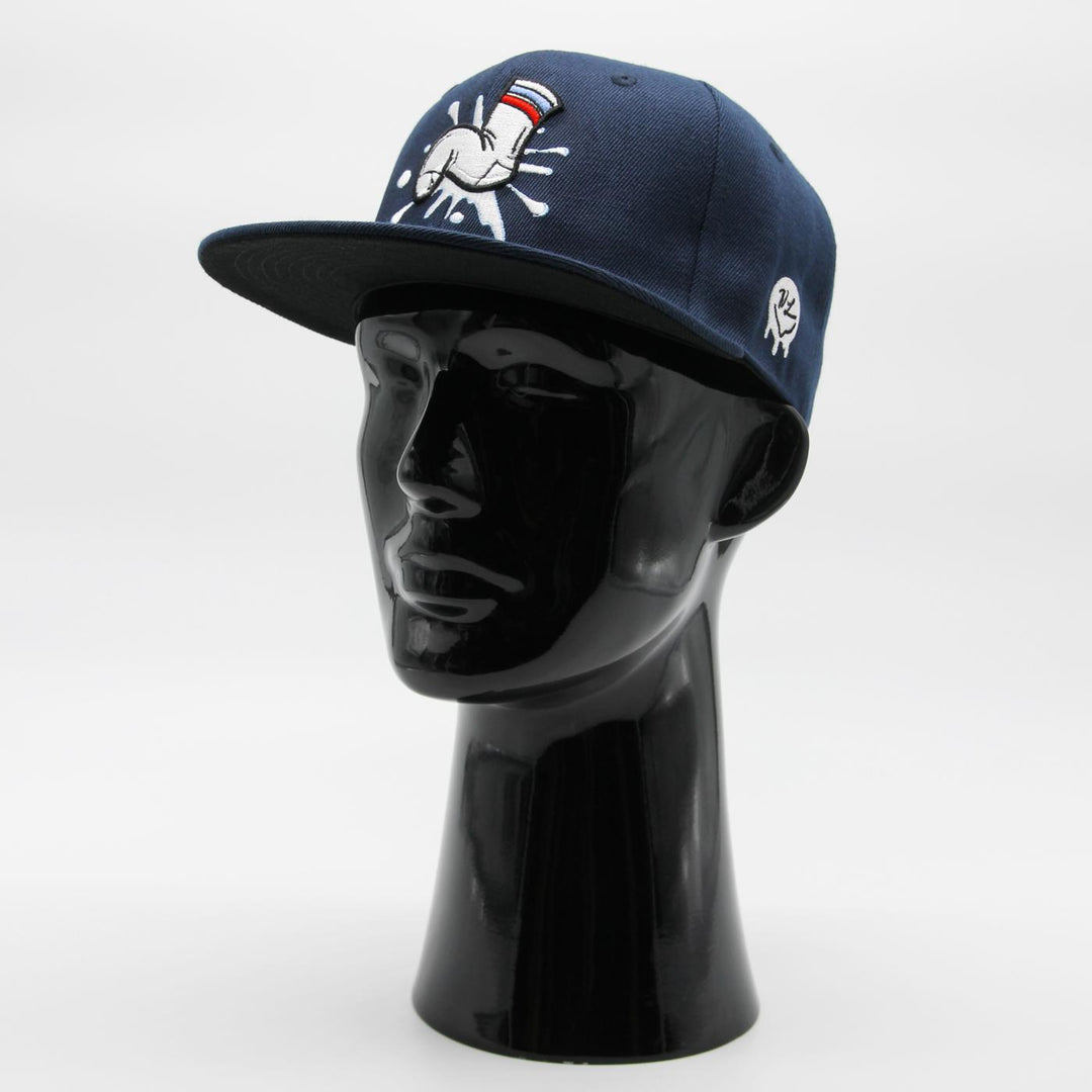 Naughty League Boston Wank Sox Splash Logo snapback navy - Shop-Tetuan