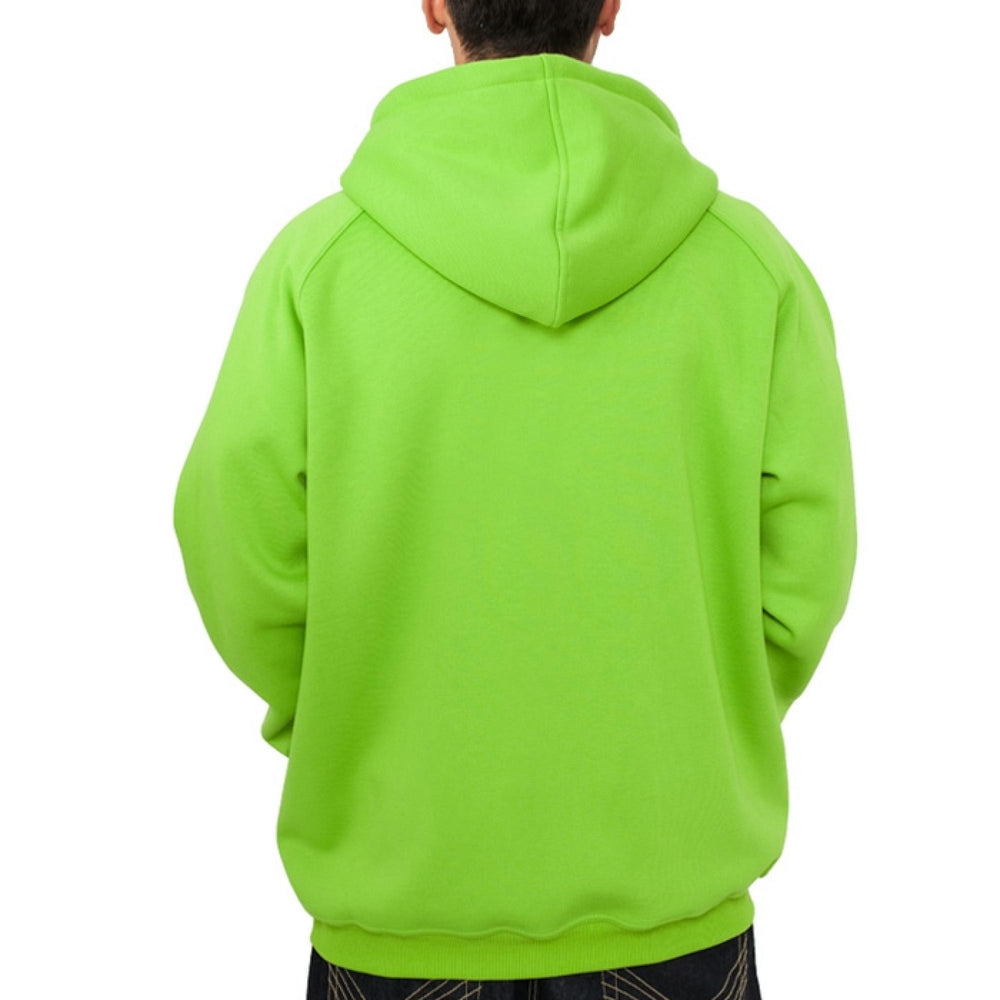 Urban Classics zip hoody limegreen - Shop-Tetuan