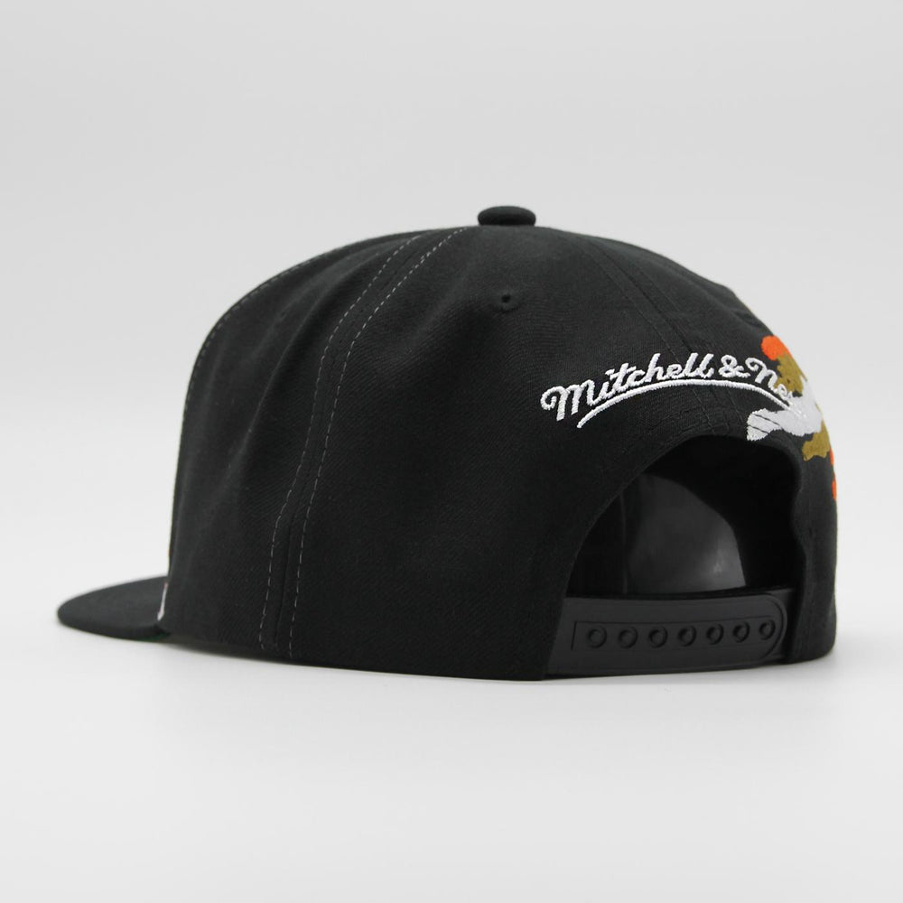 Mitchell & Ness NHL Vintage Paintbrush snapback A Ducks black - Shop-Tetuan