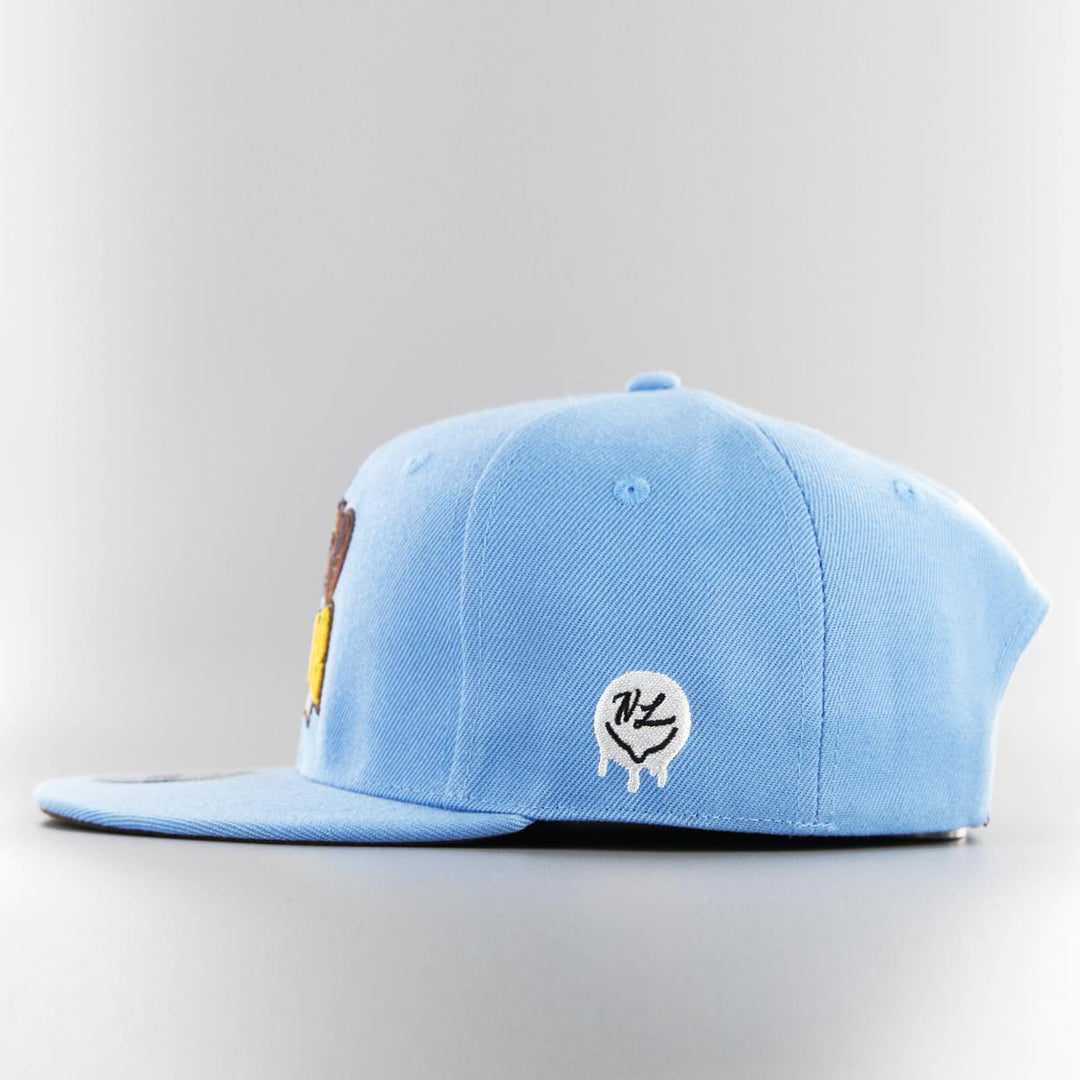 Naughty League Boston Beaver Hunters snapback baby blue - Shop-Tetuan