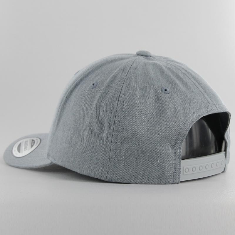 The Classics Yupoong Curved Classic snapback h.grey - Shop-Tetuan