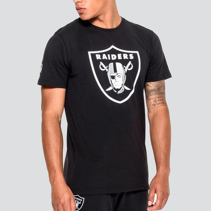 New Era Team Logo tee LV Raiders blk - Shop-Tetuan