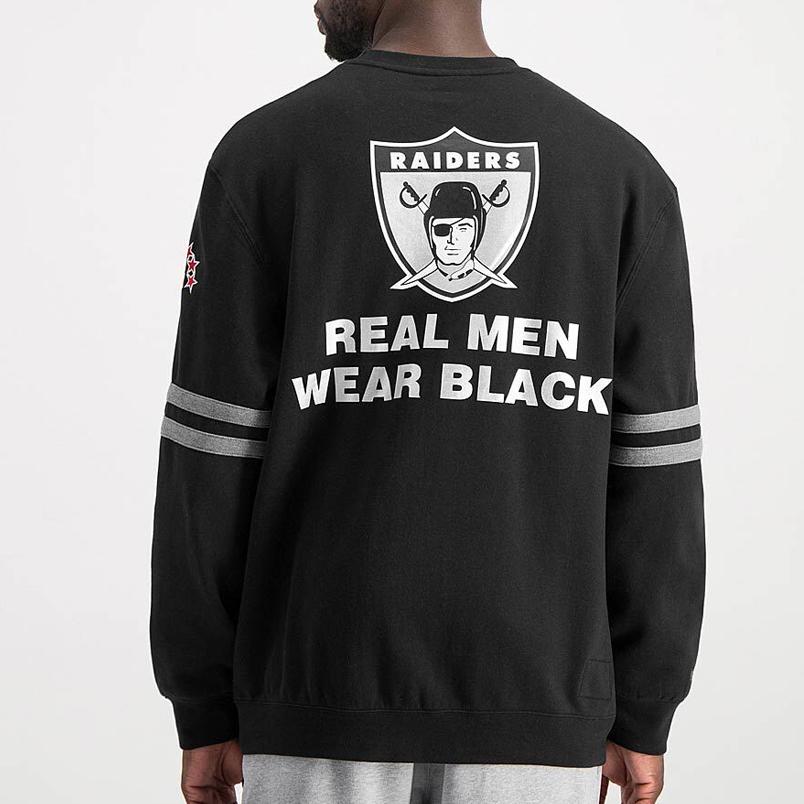 Mitchell & Ness NFL All Over crew 2.0 O Raiders grey - Shop-Tetuan