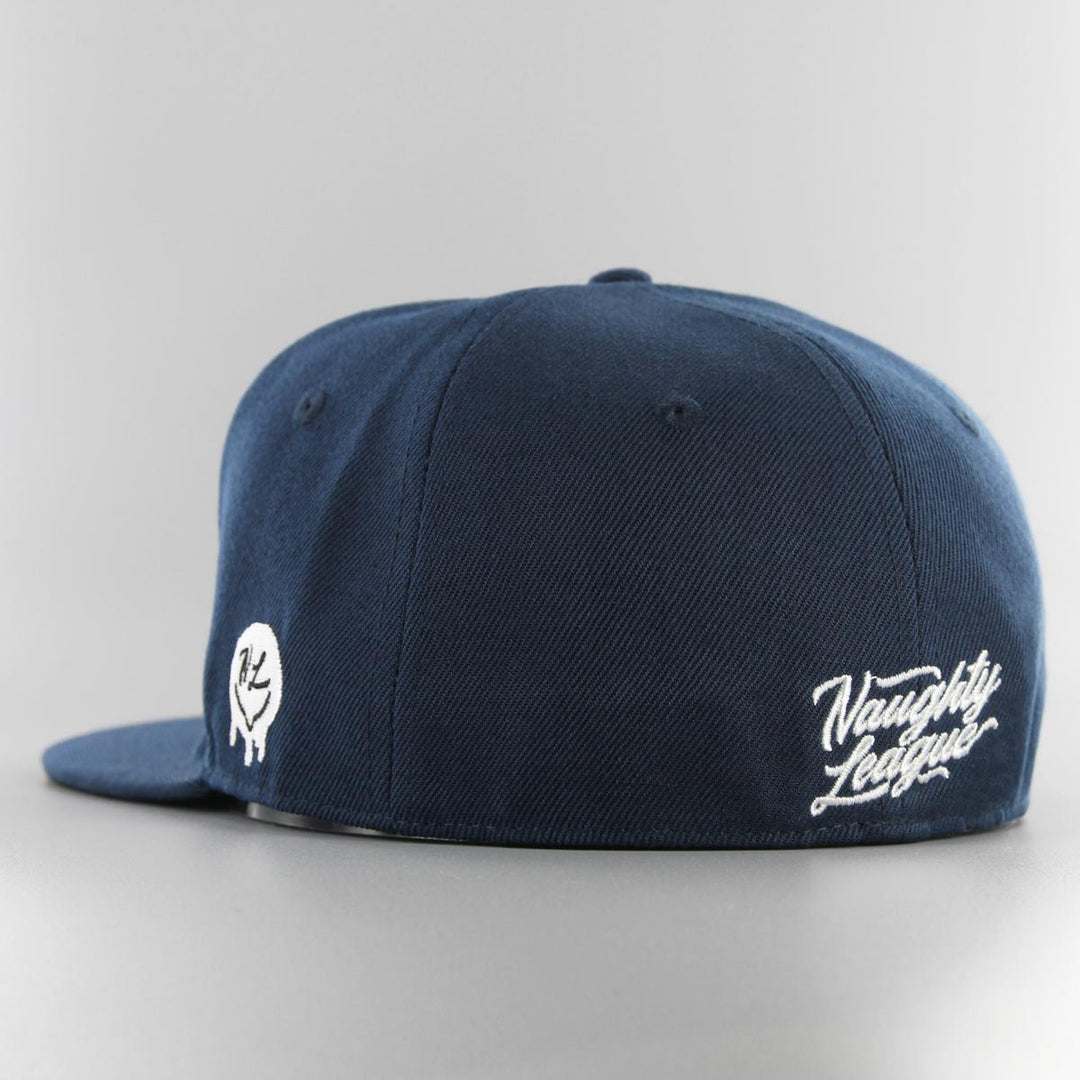 Naughty League South Central Original Gangsters fitted navy/orange - Shop-Tetuan