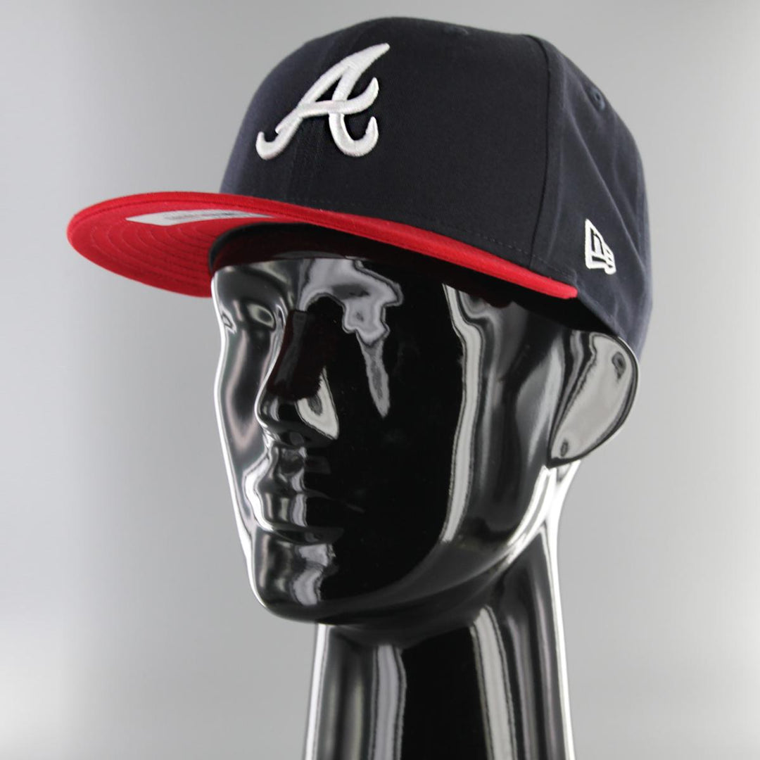 New Era Nos Mlb 9fifty A Braves navy/red - Shop-Tetuan