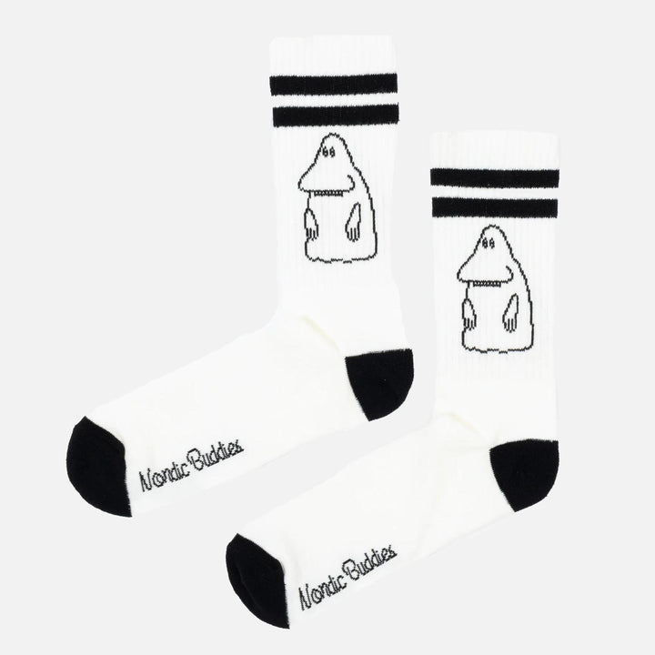 Moomin Mörkö Retro Tennis socks valkoinen - Shop-Tetuan