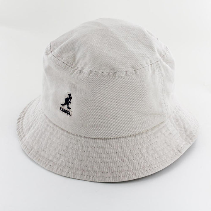 Kangol Washed Bucket khaki - Shop-Tetuan