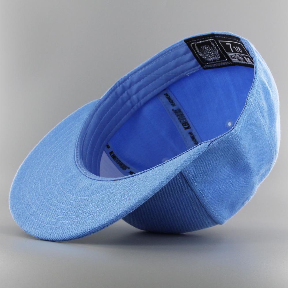 KB Ethos Plain Fitted cap sky blue - Shop-Tetuan