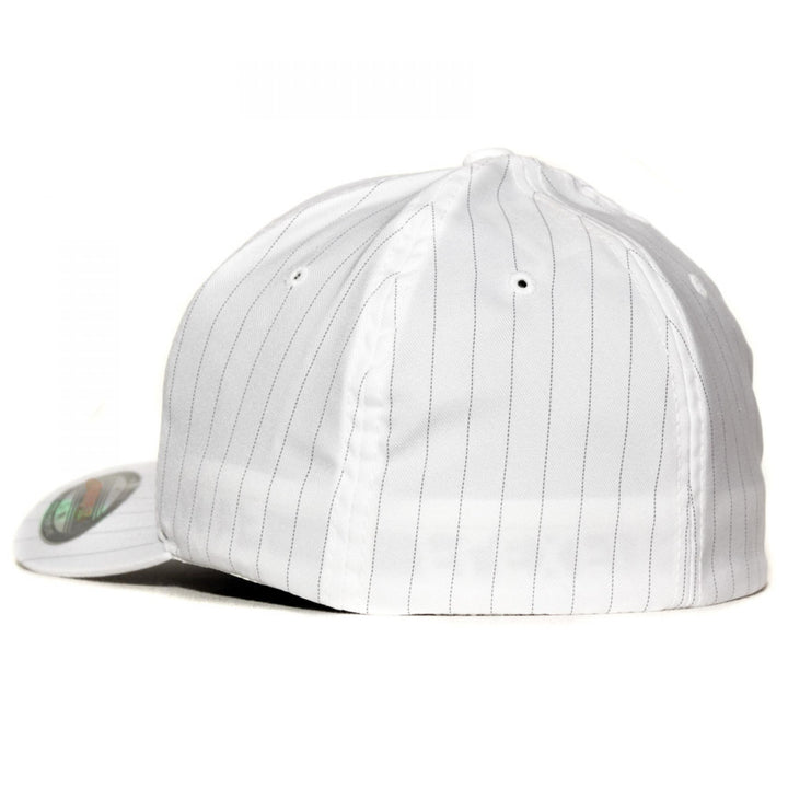 Flexfit cap pinstripe white - Shop-Tetuan