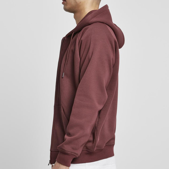 Urban Classics Zip Hoody cherry - Shop-Tetuan