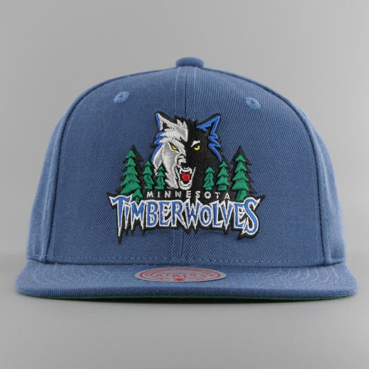 Mitchell & Ness NBA Team Ground 2.0 snapback M Timberwolves blue - Shop-Tetuan