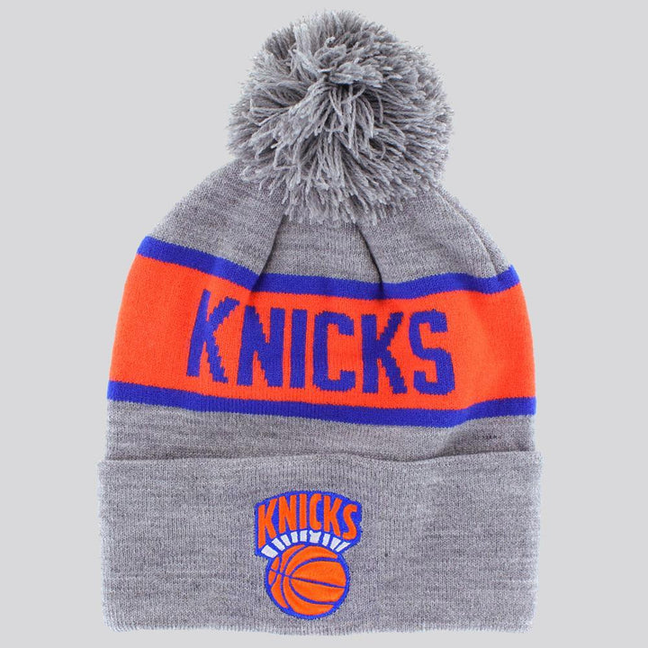 Mitchell & Ness Team Tone Knit beanie NY Knicks grey/orange - Shop-Tetuan