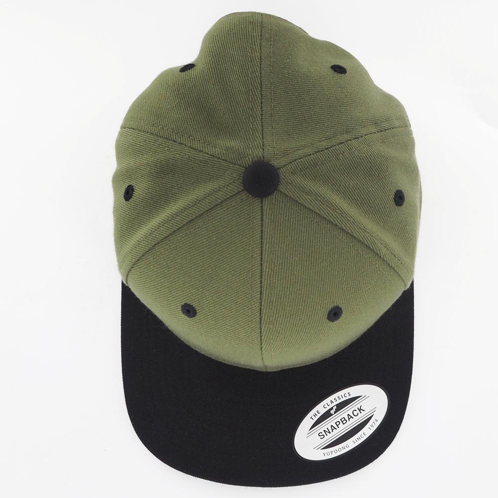 The Classics Yupoong snapback olive/black - Shop-Tetuan