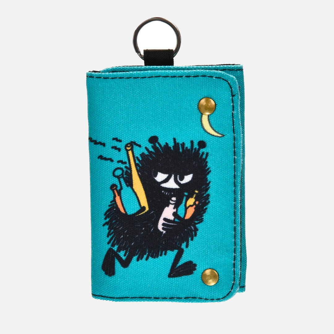 Moomin Haisuli Karkumatkalla Wallet Canvas green - Shop-Tetuan