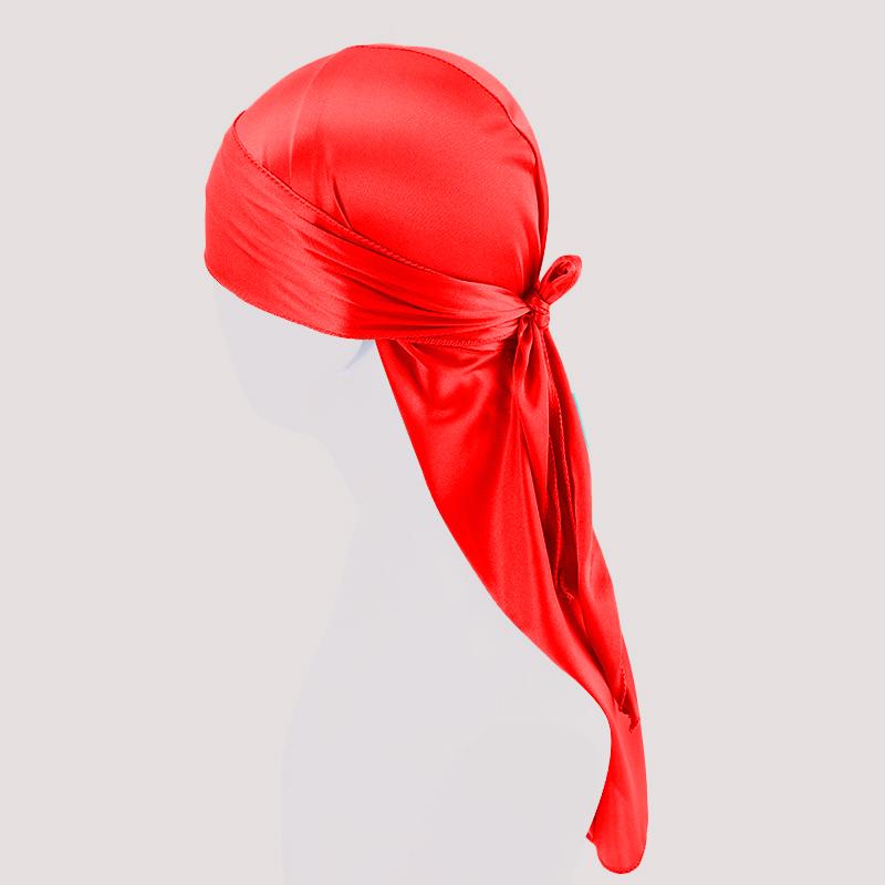 Silky Satin Du-Rag red - Shop-Tetuan